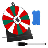 Maxbell Tabletop Prize Turntable Rotating Wheel Party Pub Game Toy Colorful