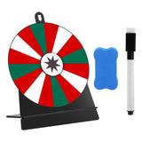Maxbell Tabletop Prize Turntable Rotating Wheel Party Pub Game Toy Colorful