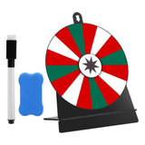 Maxbell Tabletop Prize Turntable Rotating Wheel Party Pub Game Toy Colorful