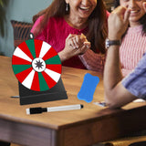 Maxbell Tabletop Prize Turntable Rotating Wheel Party Pub Game Toy Colorful