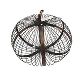 Maxbell Iron Pumpkin Thanksgiving Festival Garden Table Centerpiece Desktop Ornament 27cmx21cm