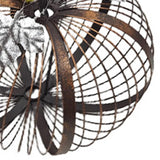 Maxbell Iron Pumpkin Thanksgiving Festival Garden Table Centerpiece Desktop Ornament 21cmx18cm