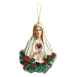 Maxbell 2D Virgin Mother Mary Car Hanging Ornament Lightweight Portable Flat Printed