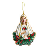 Maxbell 2D Virgin Mother Mary Car Hanging Ornament Lightweight Portable Flat Printed