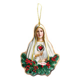 Maxbell 2D Virgin Mother Mary Car Hanging Ornament Lightweight Portable Flat Printed