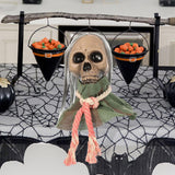 Maxbell Electric Walking Skeleton Man Spooky Scary Unique Creative for Theme Parties