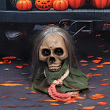 Maxbell Electric Walking Skeleton Man Spooky Scary Unique Creative for Theme Parties