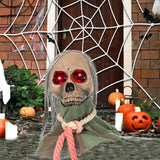 Maxbell Electric Walking Skeleton Man Spooky Scary Unique Creative for Theme Parties