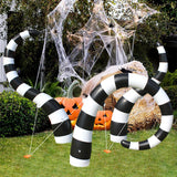 Maxbell Halloween Inflatable Giant Sandworm Outdoor Decoration for Garden Yard Party