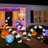 Maxbell Halloween Inflatable Giant Sandworm Outdoor Decoration for Garden Yard Party
