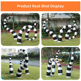 Maxbell Halloween Inflatable Giant Sandworm Outdoor Decoration for Garden Yard Party