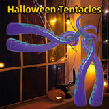 Maxbell 4 Pieces Halloween Inflatable Octopus Tentacles PVC Blow up Decor for Window
