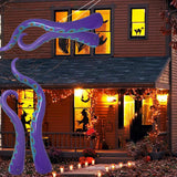 Maxbell 4 Pieces Halloween Inflatable Octopus Tentacles PVC Blow up Decor for Window