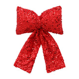 Maxbell Bow Christmas Tree Decoration Xmas Tree Decor for Wedding Holiday Front Door Red