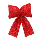 Maxbell Bow Christmas Tree Decoration Xmas Tree Decor for Wedding Holiday Front Door Red