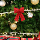 Maxbell Bow Christmas Tree Decoration Xmas Tree Decor for Wedding Holiday Front Door Red