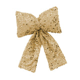 Maxbell Bow Christmas Tree Decoration Xmas Tree Decor for Wedding Holiday Front Door Gold