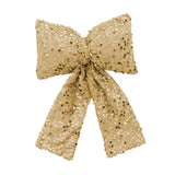 Maxbell Bow Christmas Tree Decoration Xmas Tree Decor for Wedding Holiday Front Door Gold