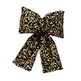 Maxbell Bow Christmas Tree Decoration Xmas Tree Decor for Wedding Holiday Front Door Black