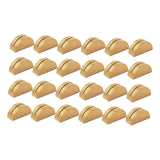 Maxbell 24Pcs Place Card Holders Wood Wooden Menu Clips for Party Banquet Restaurant