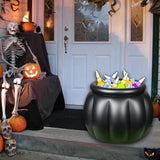 Maxbell Inflatable Halloween Cauldron Photo Prop Drink Cooler for Pool Picnic Summer