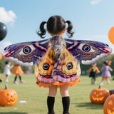 Maxbell Moth Wing Kids Comfortable Cute Decor Small for Boys Girls Children Dress up
