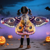 Maxbell Moth Wing Kids Comfortable Cute Decor Small for Boys Girls Children Dress up