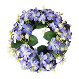 Maxbell Artificial Front Door Wreath Centerpieces Gift Decor for Window Home Wedding violet