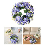Maxbell Artificial Front Door Wreath Centerpieces Gift Decor for Window Home Wedding violet
