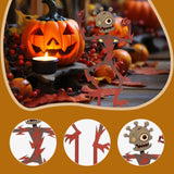 Maxbell Zombie Halloween Yard Stake Iron Art Ornament for Holiday Backyard Courtyard