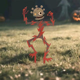 Maxbell Zombie Halloween Yard Stake Iron Art Ornament for Holiday Backyard Courtyard