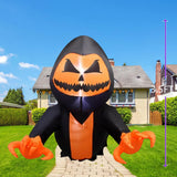 Maxbell 3.5 ft Halloween Inflatables Brokeout from Window for Garden Front Door Yard