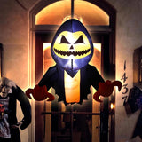 Maxbell 3.5 ft Halloween Inflatables Brokeout from Window for Garden Front Door Yard