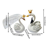 Maxbell Bride Groom Cake Decoration Art Wedding Cake Topper Statue for Wedding Gifts