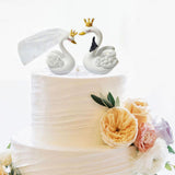 Maxbell Bride Groom Cake Decoration Art Wedding Cake Topper Statue for Wedding Gifts