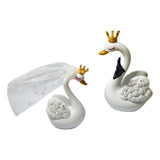 Maxbell Bride Groom Cake Decoration Art Wedding Cake Topper Statue for Wedding Gifts