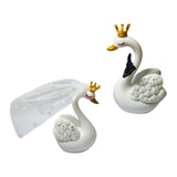 Maxbell Bride Groom Cake Decoration Art Wedding Cake Topper Statue for Wedding Gifts