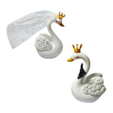 Maxbell Bride Groom Cake Decoration Art Wedding Cake Topper Statue for Wedding Gifts