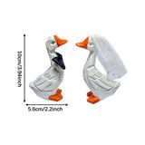 Maxbell Wedding Cake Topper Funny Animal Figures for Anniversary Bridal Shower Decor