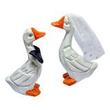 Maxbell Wedding Cake Topper Funny Animal Figures for Anniversary Bridal Shower Decor