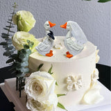 Maxbell Wedding Cake Topper Funny Animal Figures for Anniversary Bridal Shower Decor