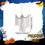 Maxbell Halloween Hanging Ghost Supplies Small Hanging Ornaments for Lawn Porch Yard