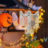 Maxbell Halloween Hanging Ghost Supplies Small Hanging Ornaments for Lawn Porch Yard