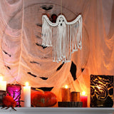 Maxbell Halloween Hanging Ghost Supplies Small Hanging Ornaments for Lawn Porch Yard