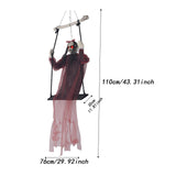 Maxbell Halloween Hanging Ghost Decoration Festival Light up Eyes Unique Lightweight