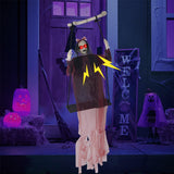 Maxbell Halloween Hanging Ghost Decoration Festival Light up Eyes Unique Lightweight