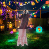 Maxbell Halloween Hanging Ghost Decoration Festival Light up Eyes Unique Lightweight