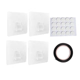 Maxbell 2Pcs Halloween Curtain Window Silhouette Cover for Cafe Shop Holiday Bedroom w Ribbon Hooks Glue