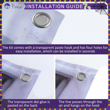 Maxbell Happy Halloween Wall Posters Scary Chilling Face Poster for Pub Party Office Style B