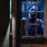 Maxbell Happy Halloween Wall Posters Scary Chilling Face Poster for Pub Party Office Style C